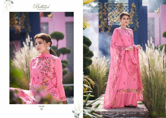 Belliza Helix 2 Pure Cotton Digital Print Latest Fance Designer Dress Material Collection